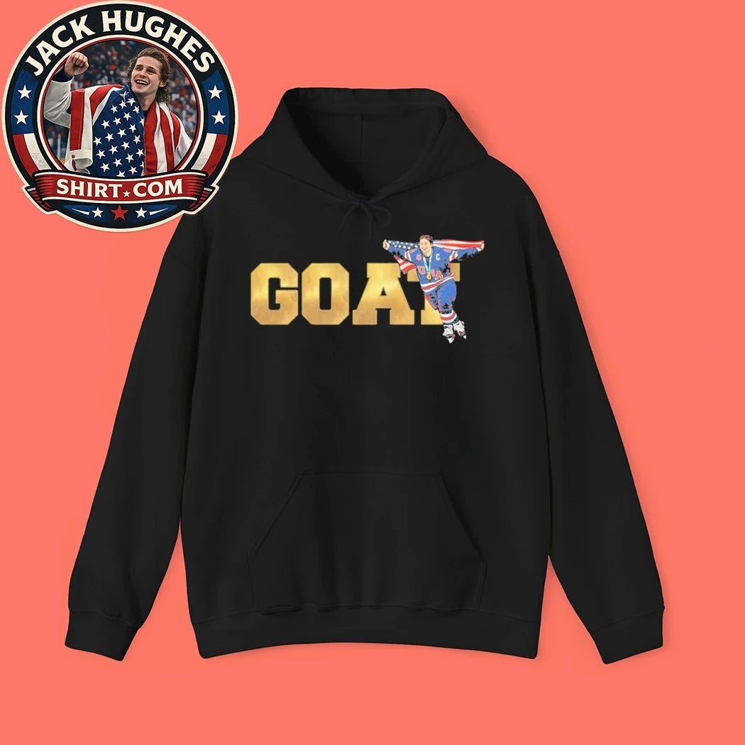 USA Women’s Ice Hockey Gold Medal GOAT Ice Legend Graphic T-Shirt
