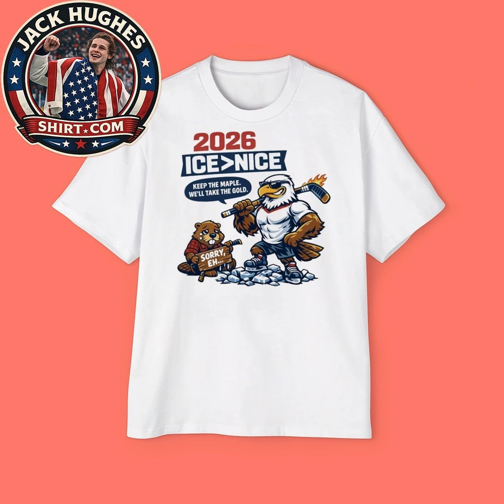USA vs Canada Hockey 2026 Victory Ice Nice Trending Shirt