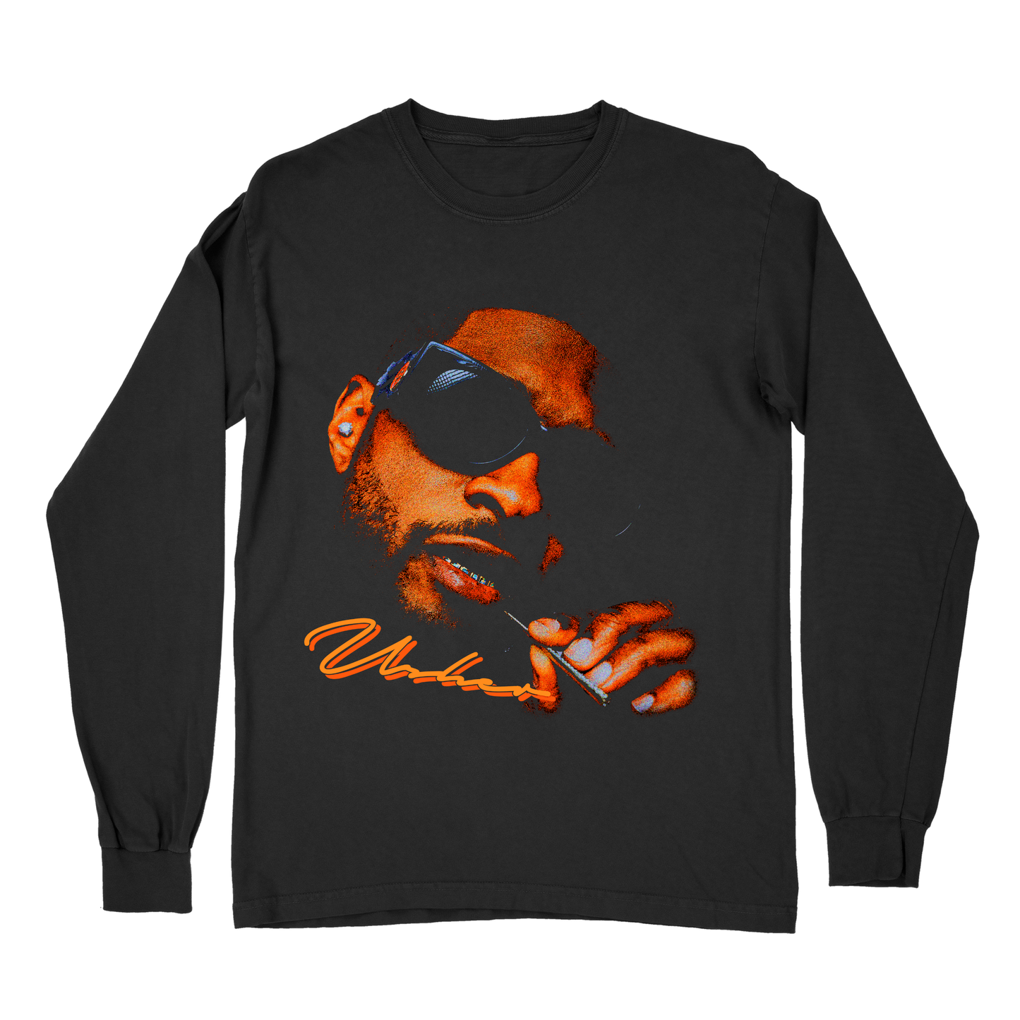 Usher Vintage Long Sleeve T-Shirt – Retro R&B Streetwear Tee, Iconic Music Artist Shirt