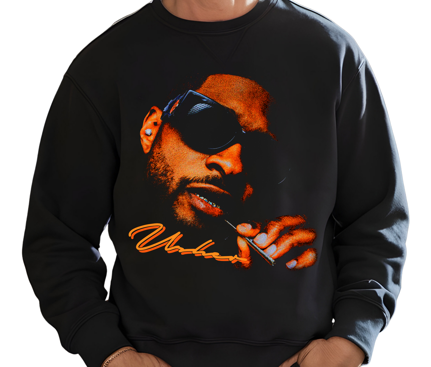 Usher Vintage Sweatshirt – Retro R&B Streetwear Sweater, Iconic Music Artist Apparel