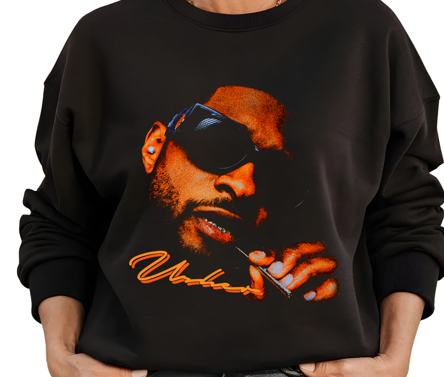 Usher Vintage Sweatshirt – Retro R&B Streetwear Sweater, Iconic Music Artist Apparel