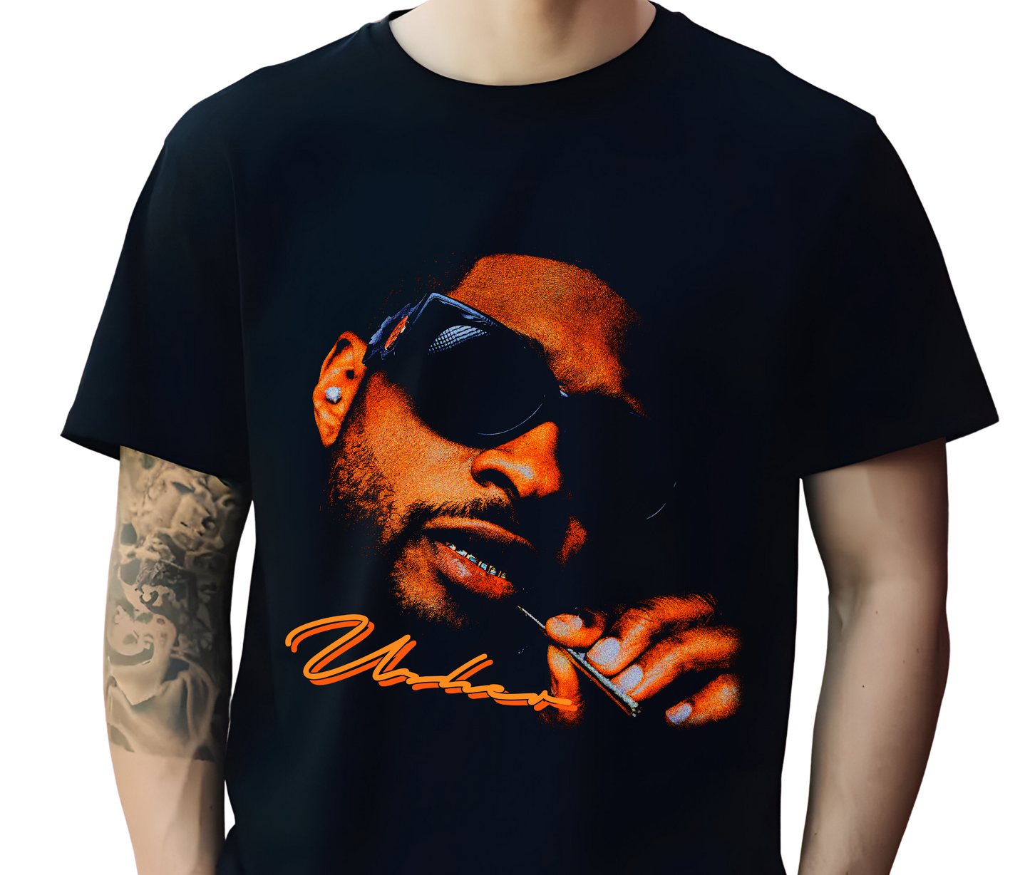 Usher Vintage Graphic T-Shirt – Retro R&B Streetwear Tee, Iconic Music Artist Shirt