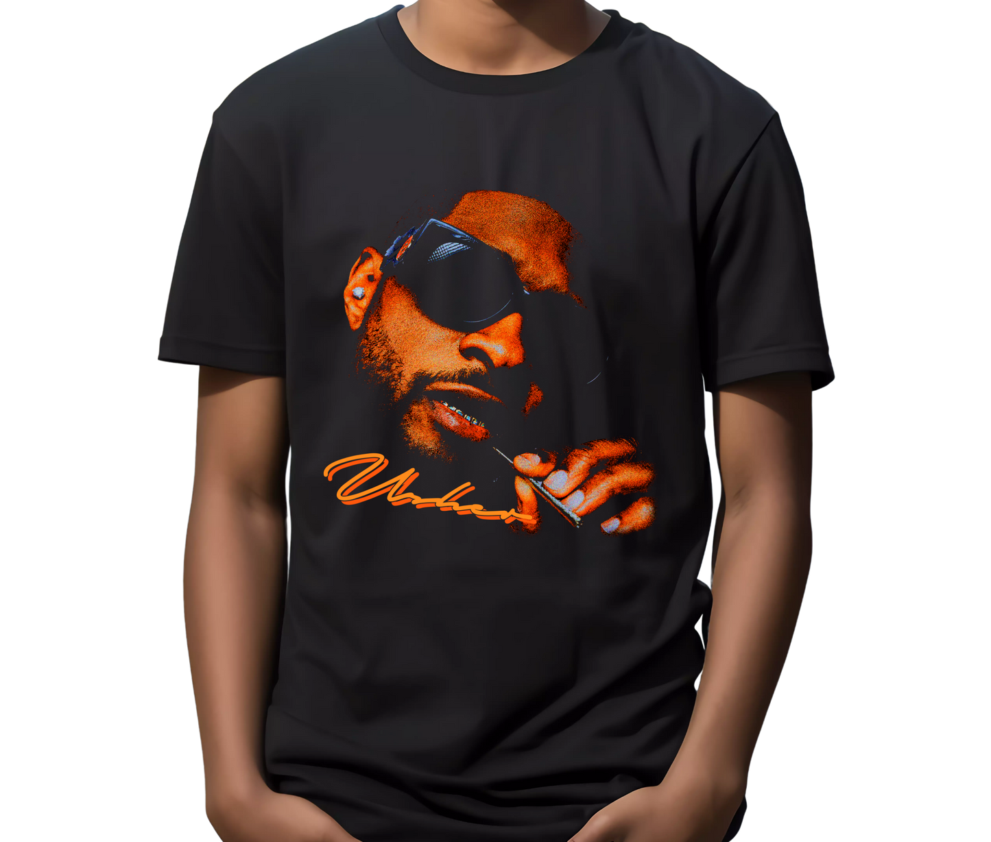 Usher Vintage Graphic T-Shirt – Retro R&B Streetwear Tee, Iconic Music Artist Shirt