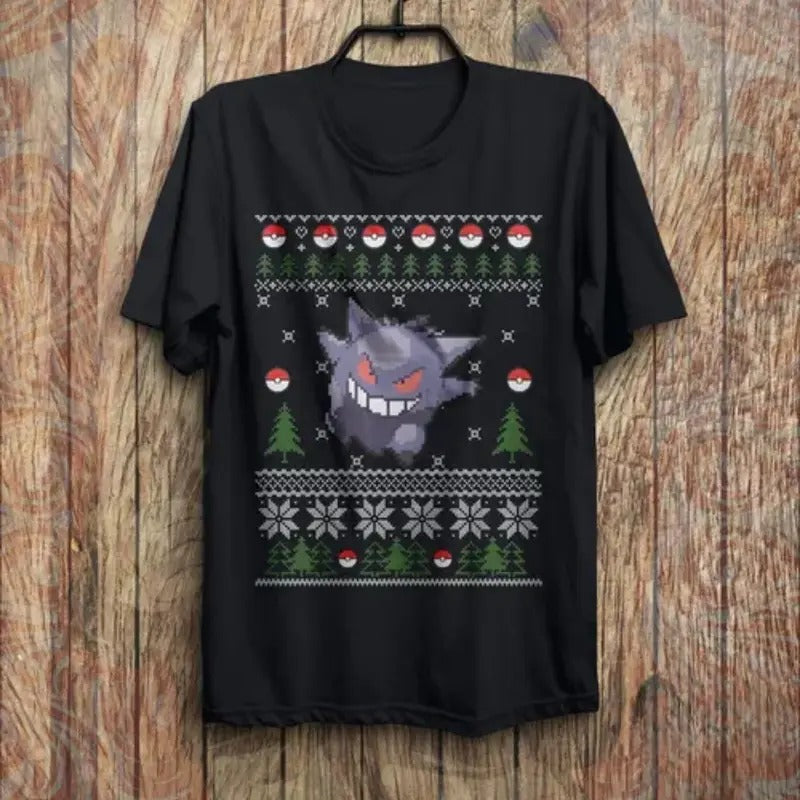 Ugly Christmas Gengar T-Shirt