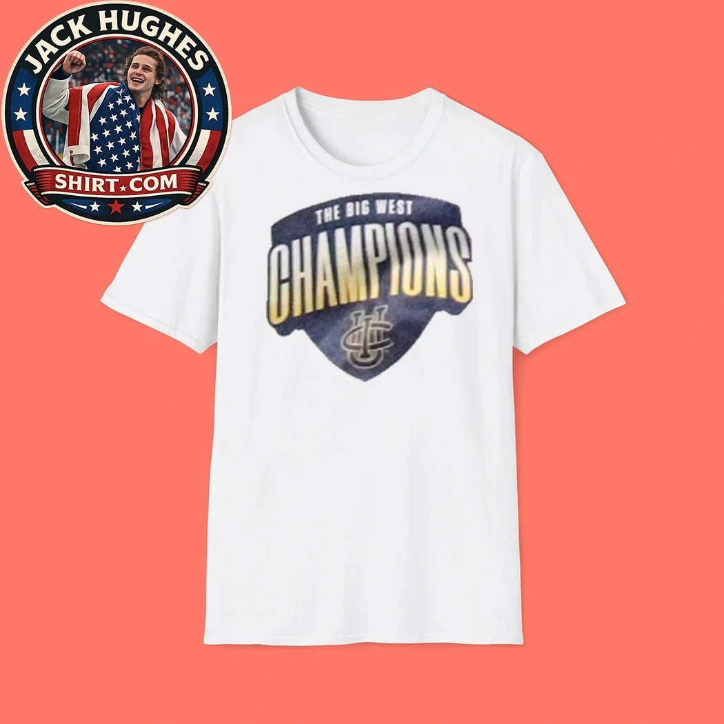 Ulaanbaatar Amazons The Big West Champions Logo T-Shirt
