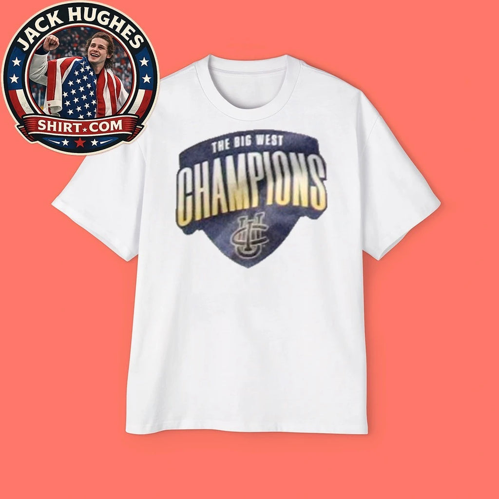 Ulaanbaatar Amazons The Big West Champions Logo T-Shirt