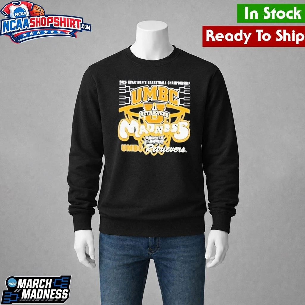 Umbc Retrievers 2026 Ncaa Men’s Basketball Championship March Madness Shirt