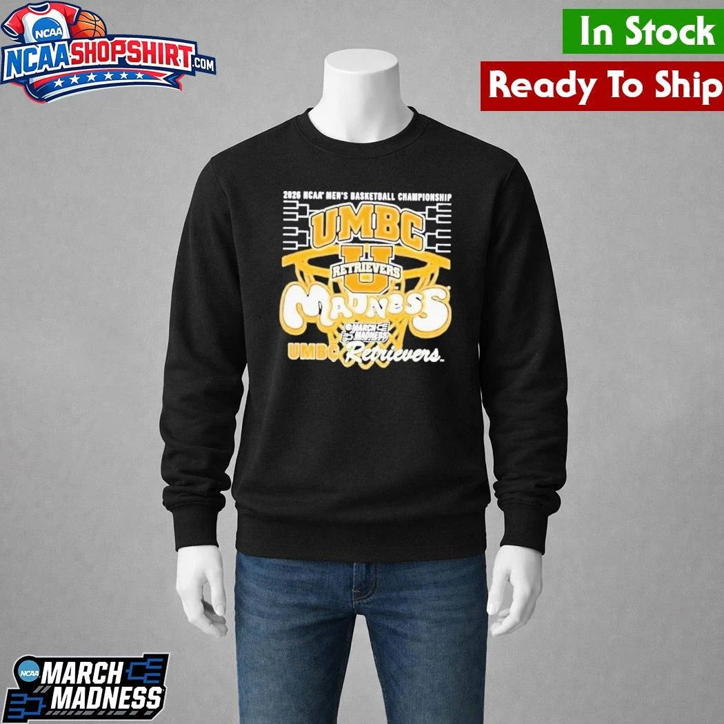 Umbc Retrievers 2026 Ncaa Men’s Basketball Championship March Madness Shirt