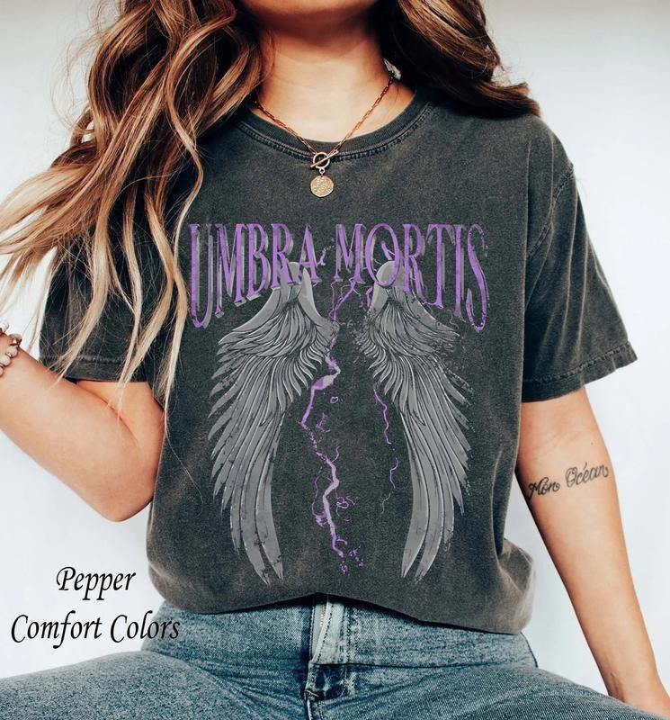 Umbra Mortis Hunt t-shirt, Bryce Danika Ruhn Danaan Rhysand, Sarah J Maas, SJM merch, Crescent City tshirt, Ruhn Danaan...