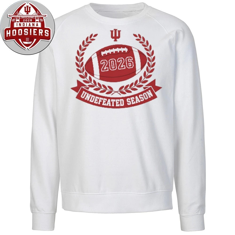 Undefeated Hoosier Pride Logo Tee Shirt