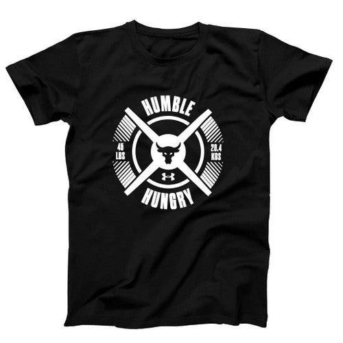 Under Armor Project Rock Humble And Hungry Graphic Man's T-Shirt Tee