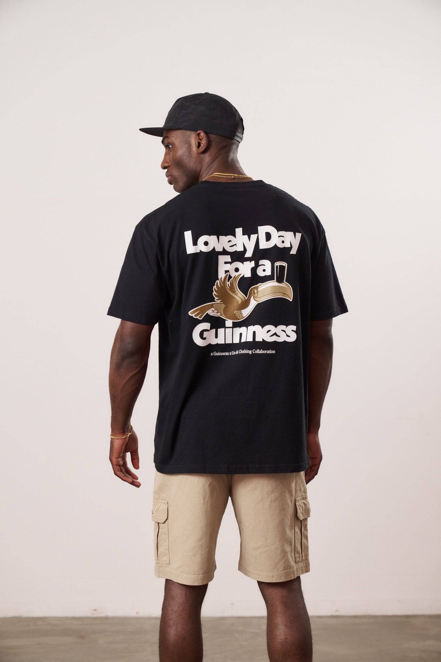 Guinness x UN:IK 'Lovely Day' Tee - Black
