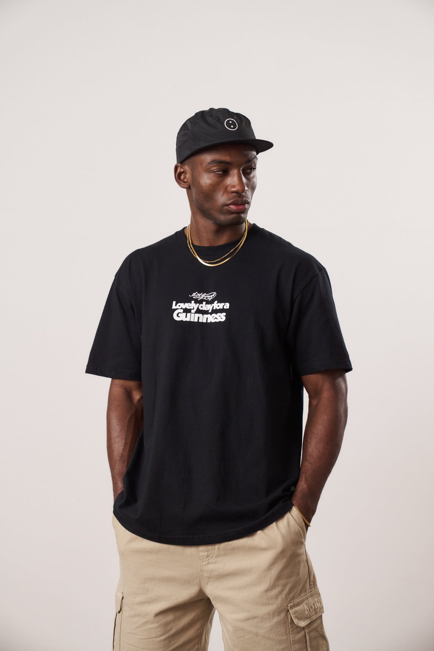 Guinness x UN:IK 'Lovely Day' Tee & Tote Bag Bundle - Black