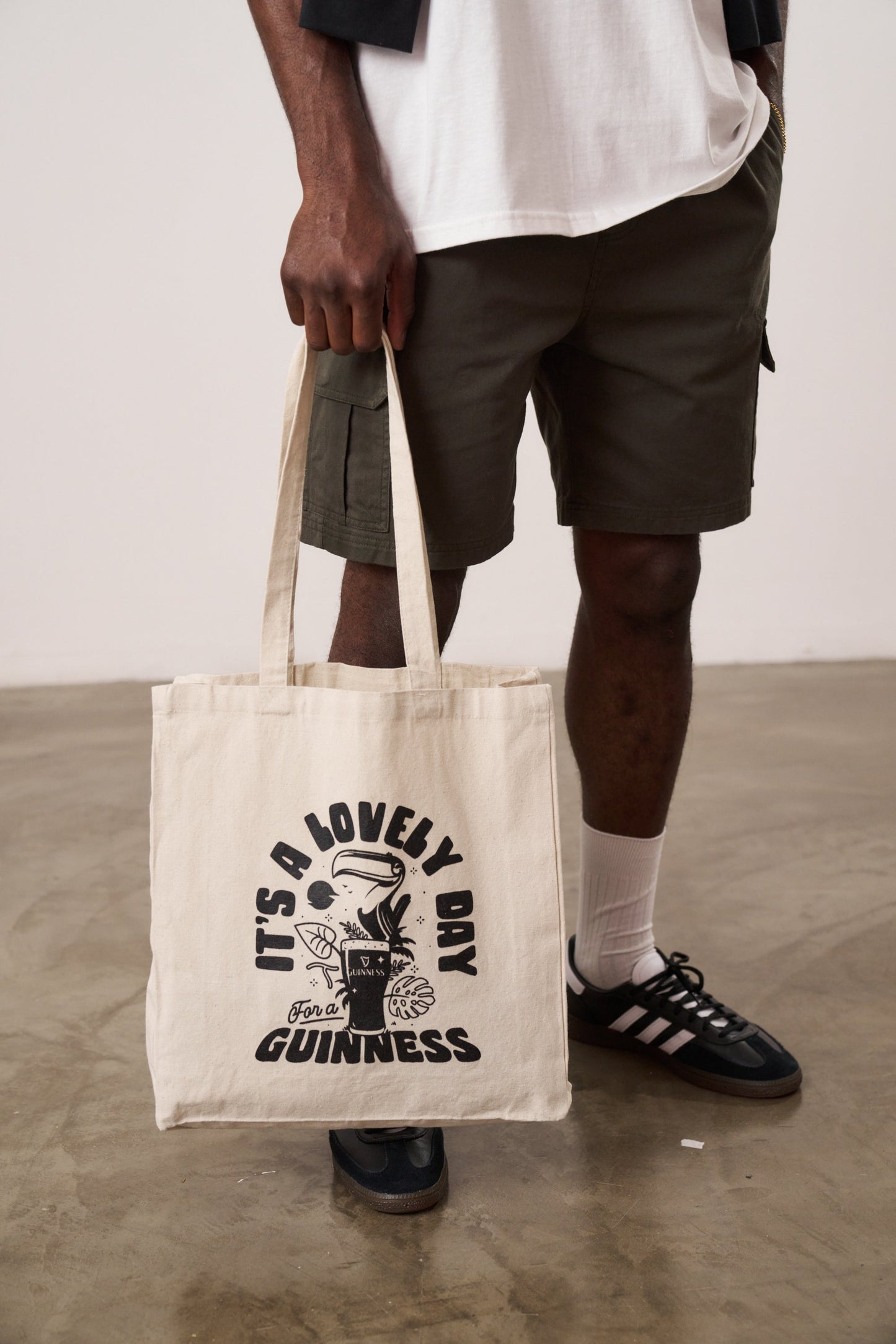 Guinness x UN:IK 'Jungle' Tee & Tote Bag Bundle