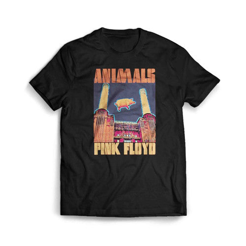 Unique Vintage Pink Floyd Animals Mens T-Shirt Tee