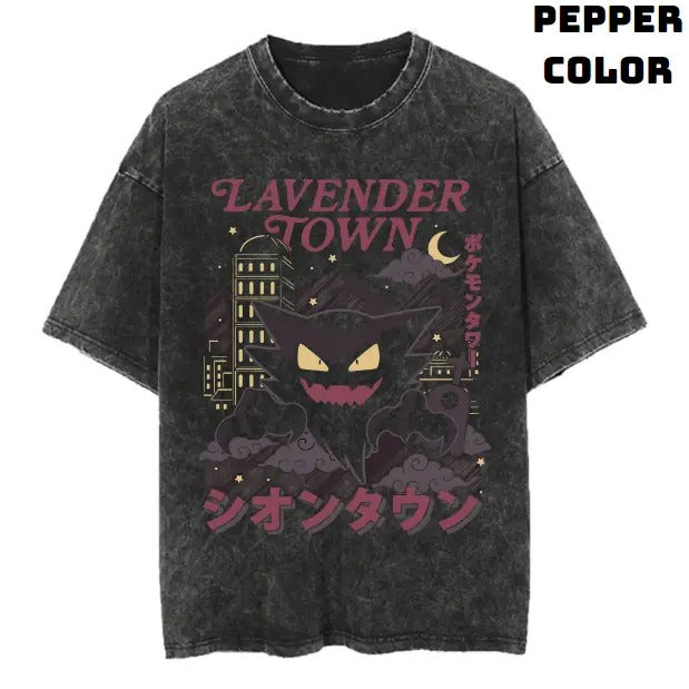 Unisex Lavender Town Legends T-shirt  , FOR UNISEX Menswear Top Tshirt Streetwear Hoodie, Sweatshirt | HypeCrazeTee.com
