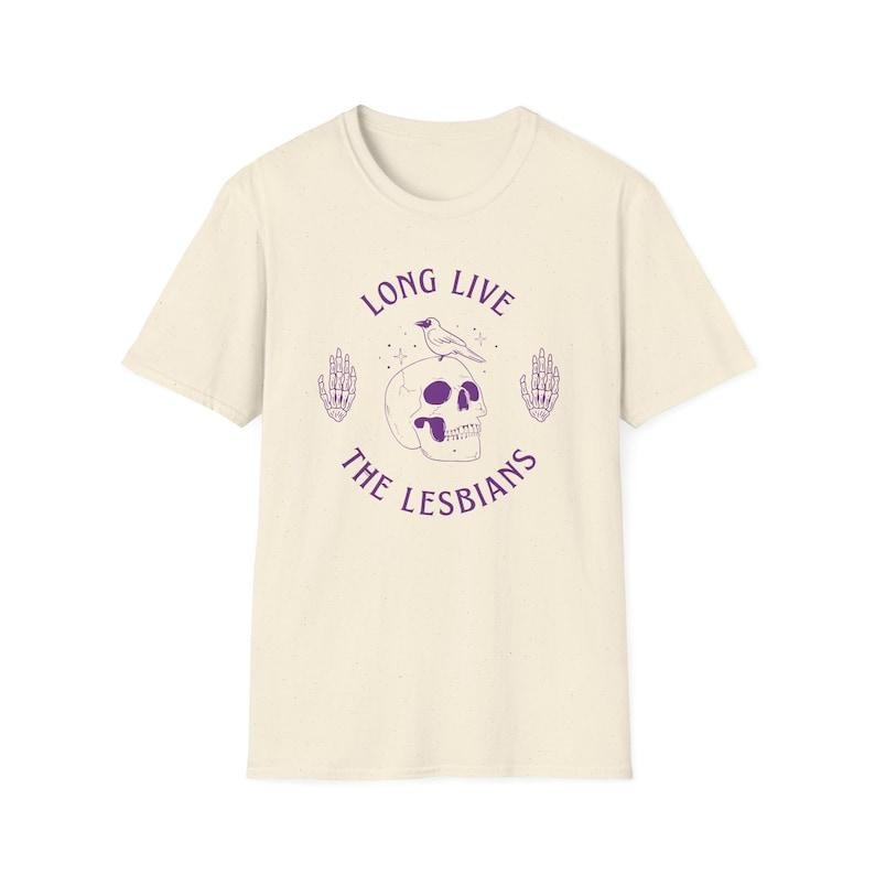 Unisex T-Shirt - Long Live The Lesbians - Sapphic Shirt, WLW Shirt, Lesbian Pride, Lesbian Shirt, Lesbian Pride, Pride...