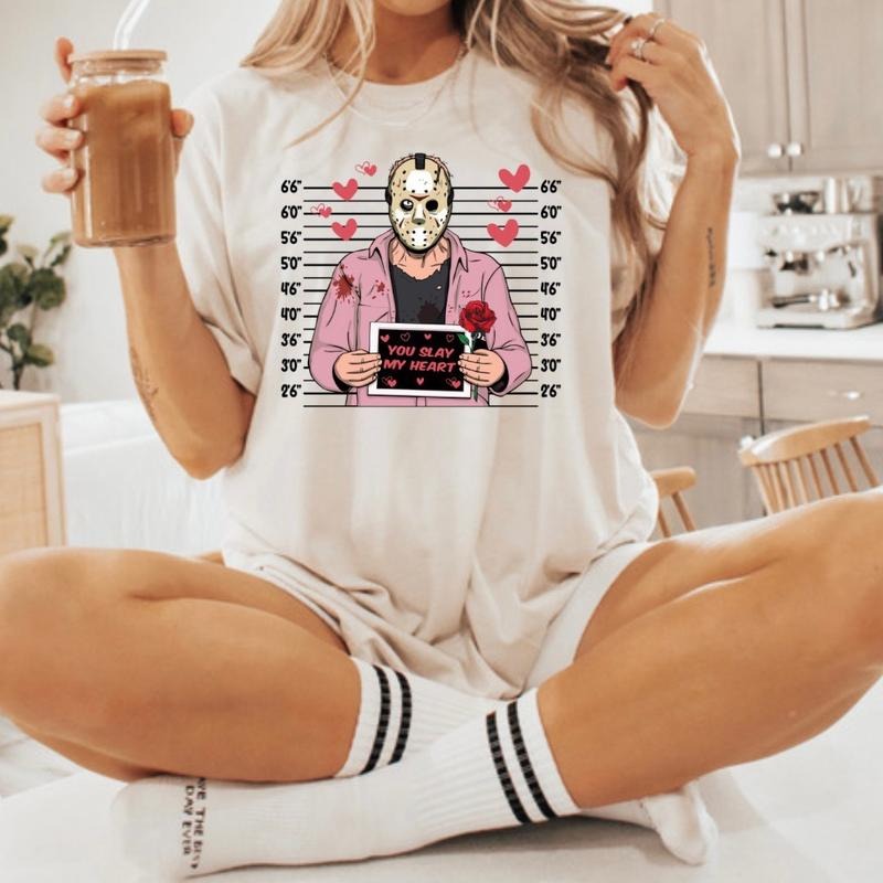 Unisex horror valentines shirts Hoodie, Sweatshirt | HypeCrazeTee.com