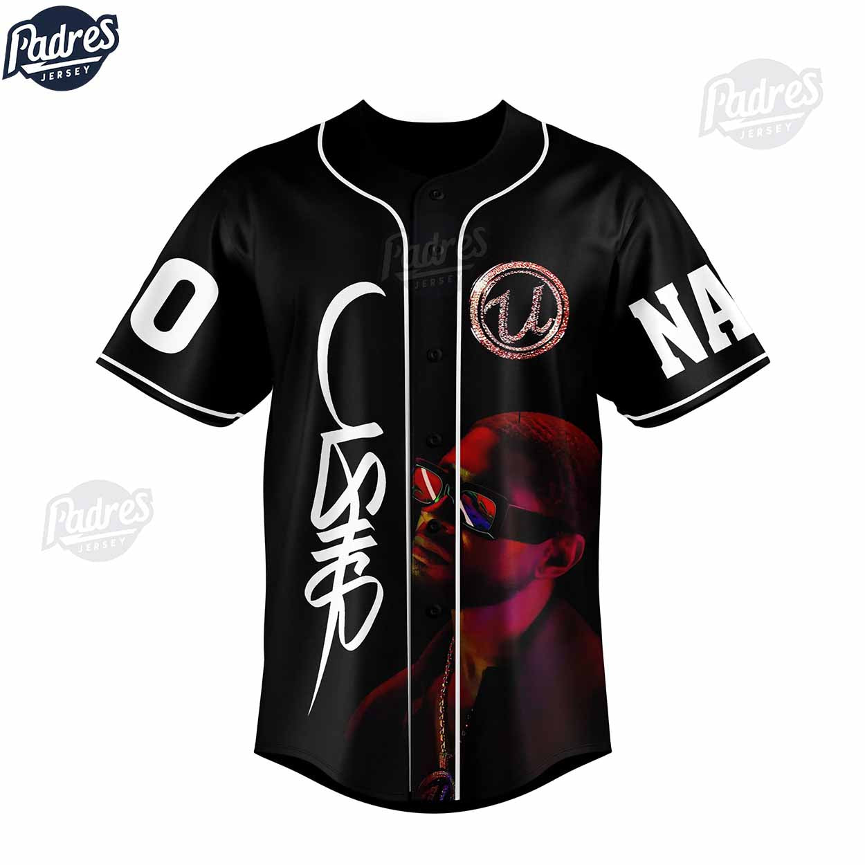 Usher Singer Custom Baseball Jersey - Padres Jersey Oasis: Elevate Your Baseball Style Game