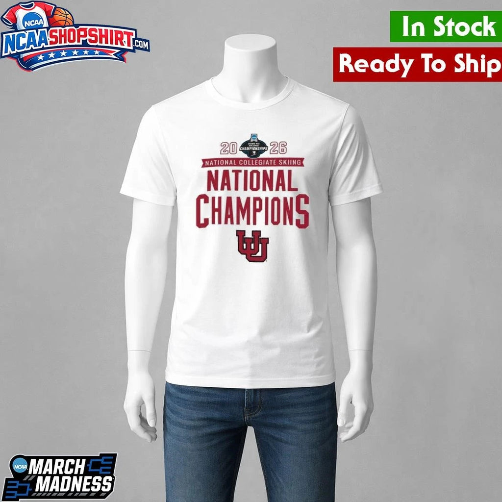 Utah Utes 2026 NCAA Skiing National Champions Shirt