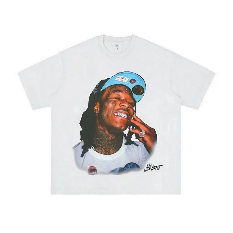 Uzi Big Face Rap T-Shirt - Fresh and Stylish Graphic for Your Wardrobe Hoodie, Sweatshirt | HypeCrazeTee.com