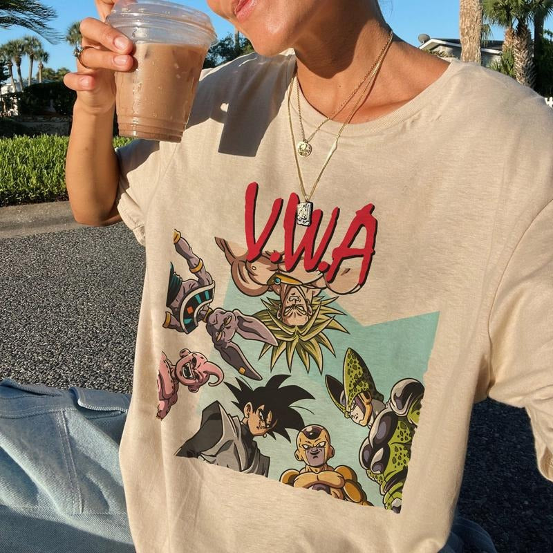 V.W.A Straight Outta Goku T-shirt, Anime Lovers Sweatshirt Hoodie A8 | HypeCrazeTee.com