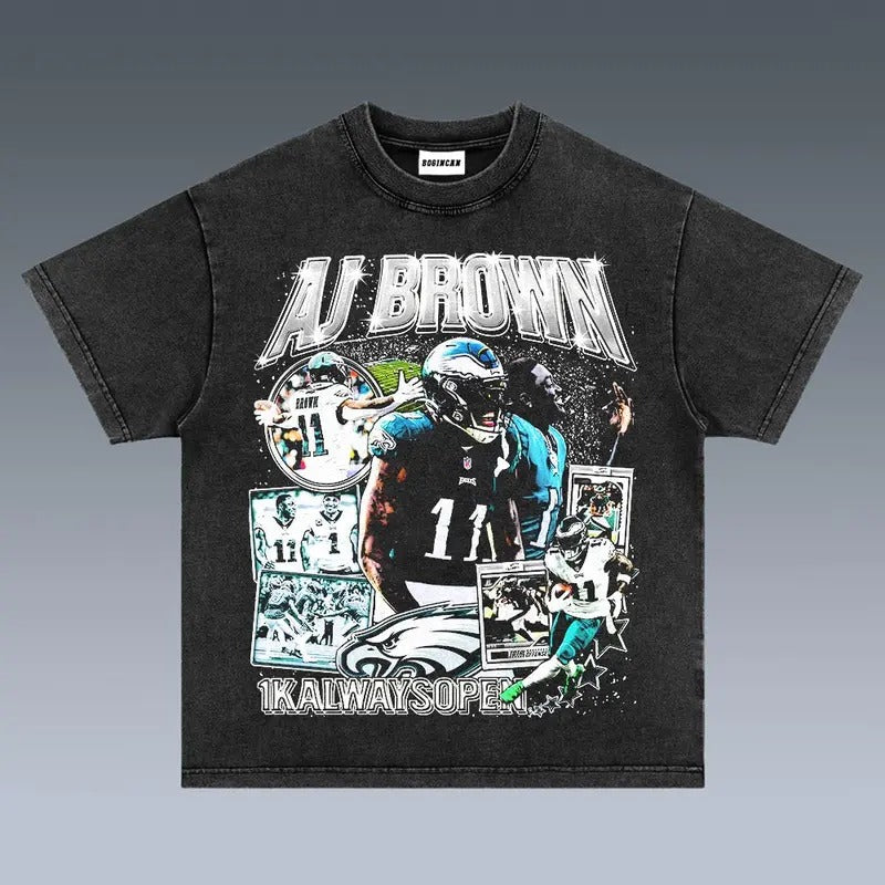 VINTAGE TEE | AJ BROWN - Soft and Comfortable Shirt - Unisex - Graphic T-Shirt Hoodie, Sweatshirt | HypeCrazeTee.com