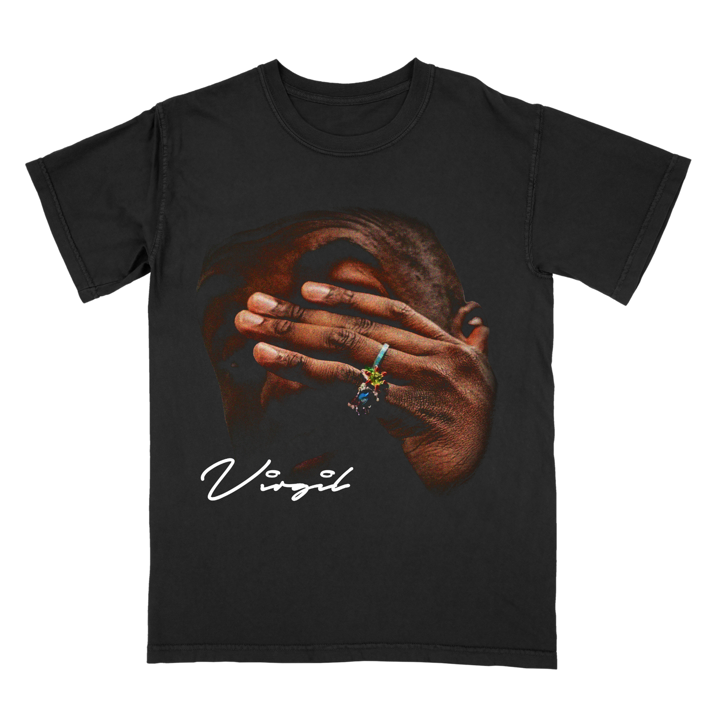 Virgil Abloh Graphic Tee – Rare Vintage Fashion Designer Shirt, Retro Off-White Streetwear for Men and Women