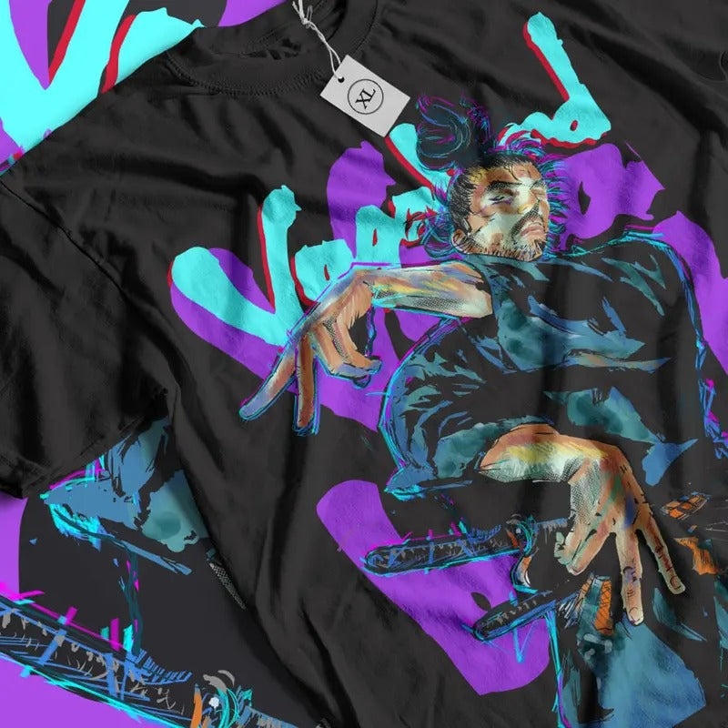 Vagabond Shirt, Musashi Miyamoto,, aesthetic hoodie, Manga aesthetic, japanese gaming, Unisex T-Shirt Matahachi Honiden,...