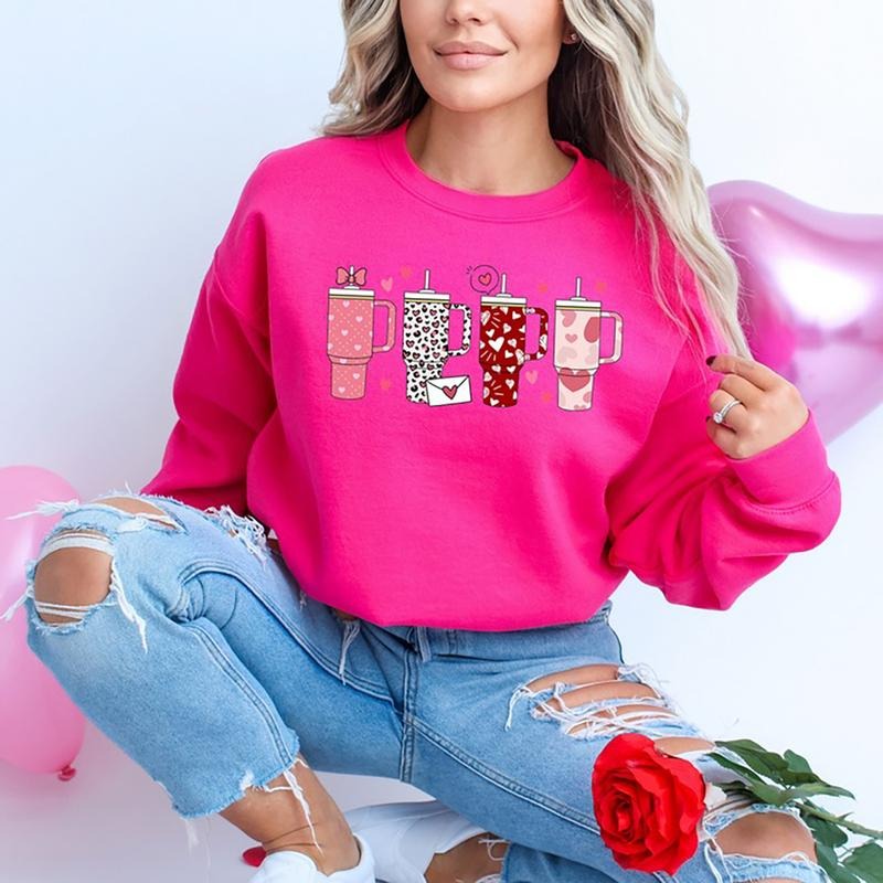 Valentine Tumbler T-Shirts, Hoodie, Sweatshirt