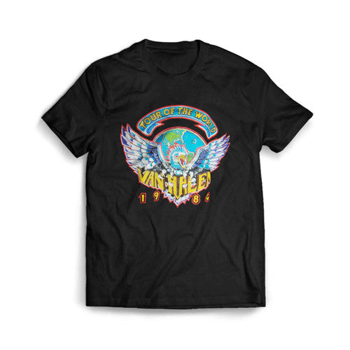Van Halen Tour Of The World 1984 Men's T-Shirt Tee