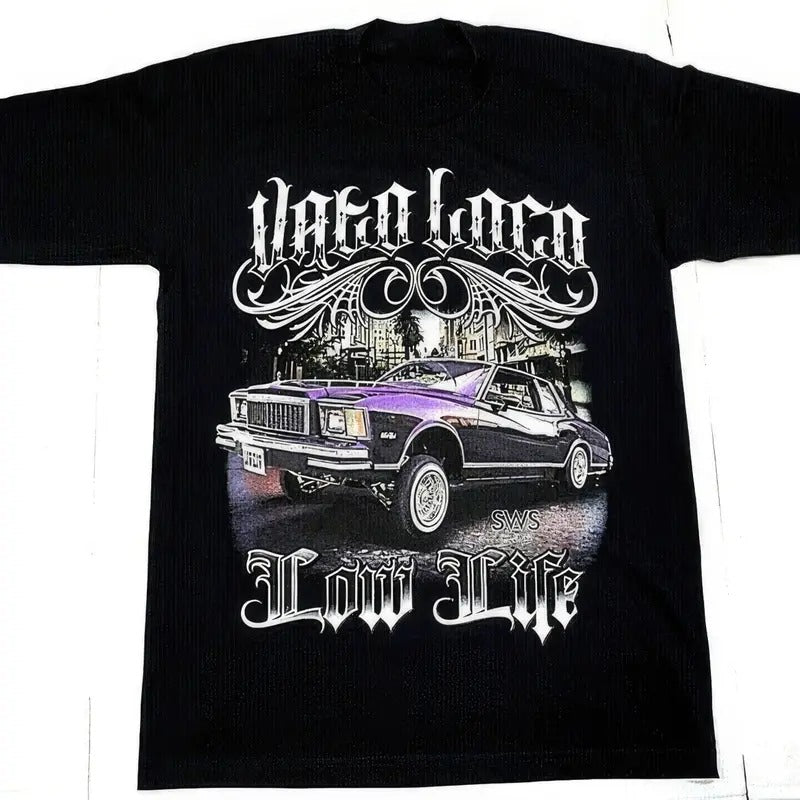 Vato Loco LOWRIDER Low Life T-shirt Black Collection Hoodie, Sweatshirt | HypeCrazeTee.com