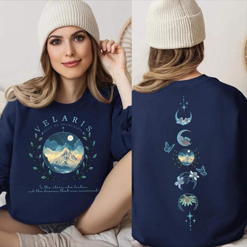 Velaris City Of Starlight Sweatshirt, A Court Of Thorns And Roses Shirt, Velaris Acotar Tee Shirt, Starlight Acotar...