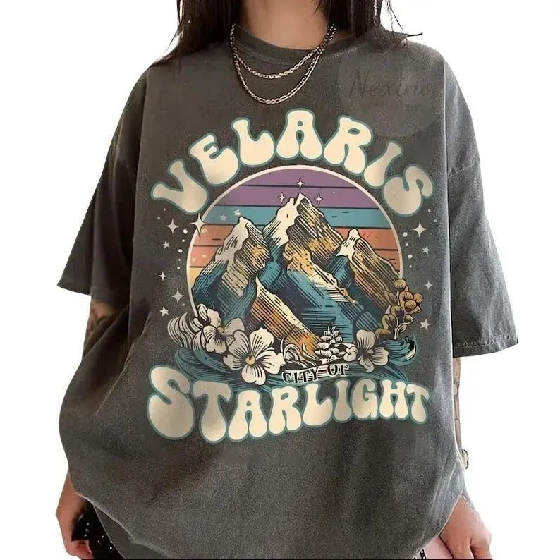 Velaris City of Starlight ACOTAR Shirt, The Night Court Shirt, Bookish Gift, Court of Thorns and Roses Shirt | SJM...