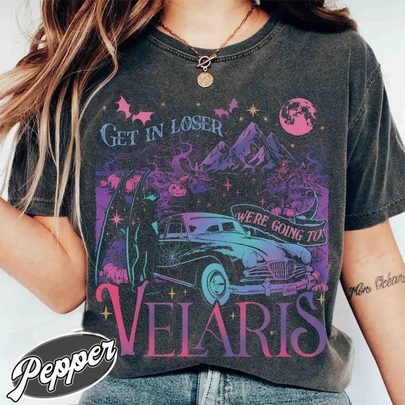 Velaris City of Starlight Tshirt, Velaris City of Starlight Shirt, Get in Loser Were Going to Velaris Shirt,  Bookish...