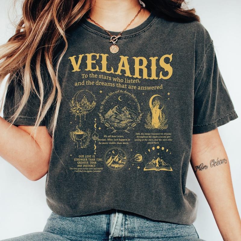 Velaris Tshirt, Velaris City Of Starlight Tshirt, The Night Court Shirt, City of Starlight Shirt Hoodie, Sweatshirt
