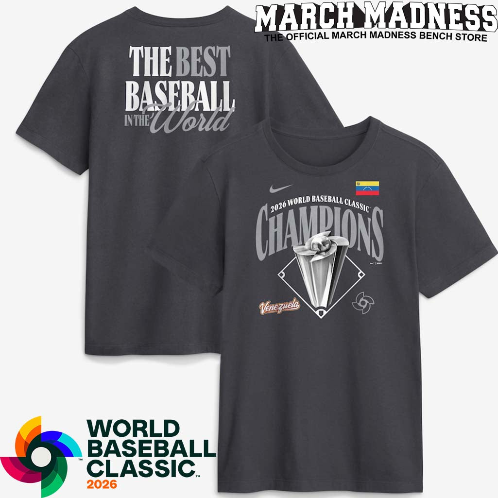Official Venezuela 2026 World Baseball Classic Champions The Best Baseball In The World T-Shirt