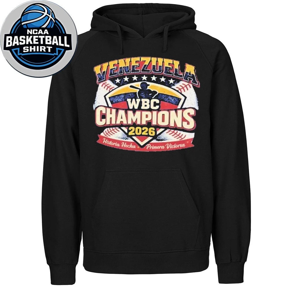 Venezuela Baseball 2026 World Baseball Classic Champions Historia Hecha Primera Victoria Shirt