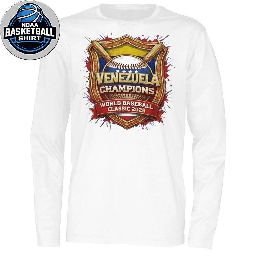 Venezuela Baseball 2026 World Baseball Classic Champions Shirt
