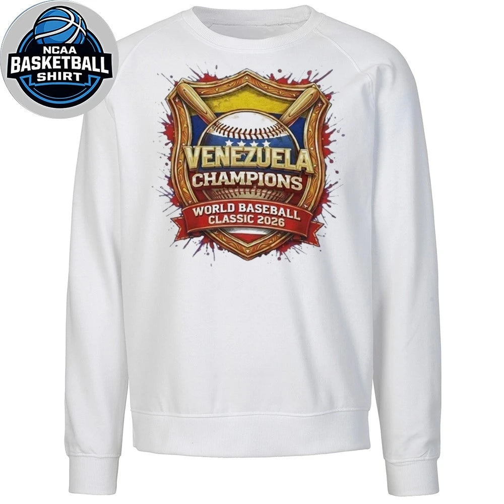 Venezuela Baseball 2026 World Baseball Classic Champions Shirt