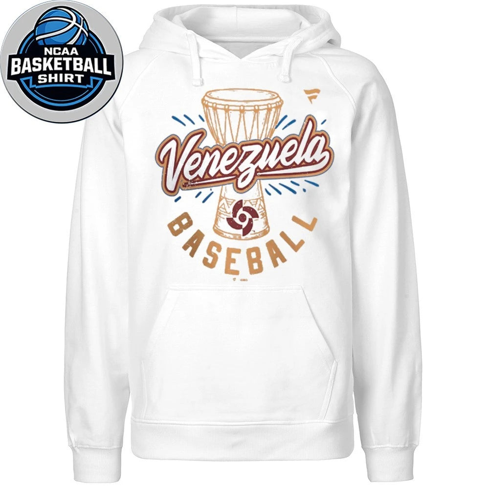 Venezuela Baseball Fanatics Natural 2026 World Baseball Logo T-Shirt