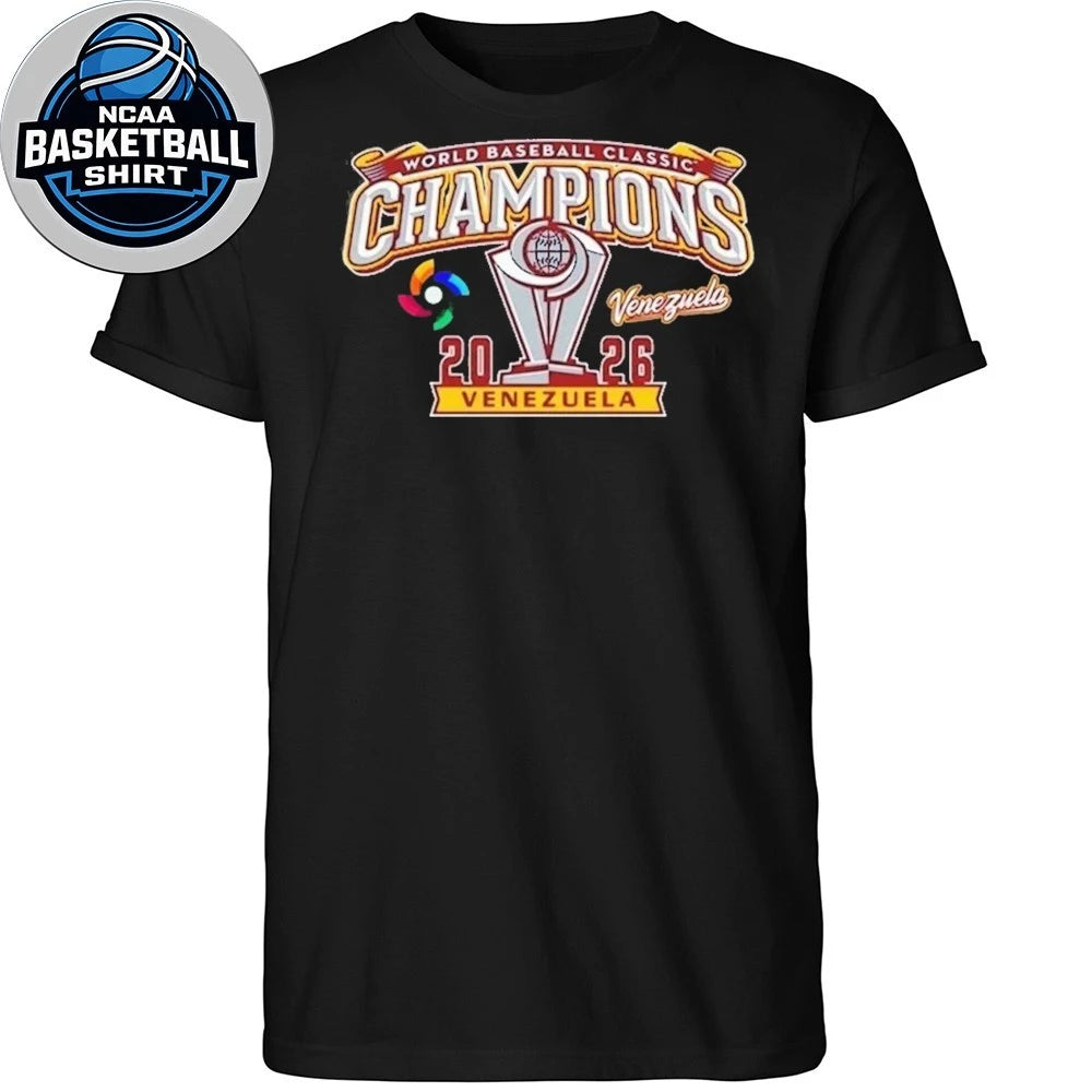Venezuela Baseball World Baseball Classic 2026 Champions Fan Shirt