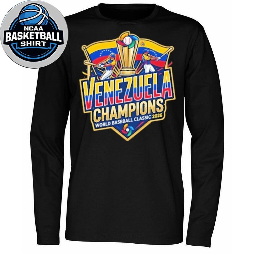 Venezuela Champions World Baseball Classic 2026 Cup Shirt