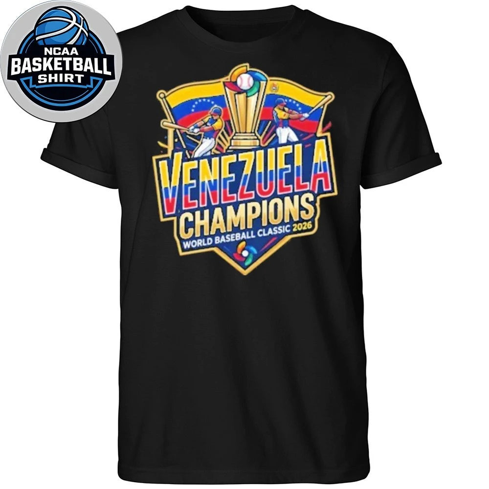 Venezuela Champions World Baseball Classic 2026 Cup Shirt