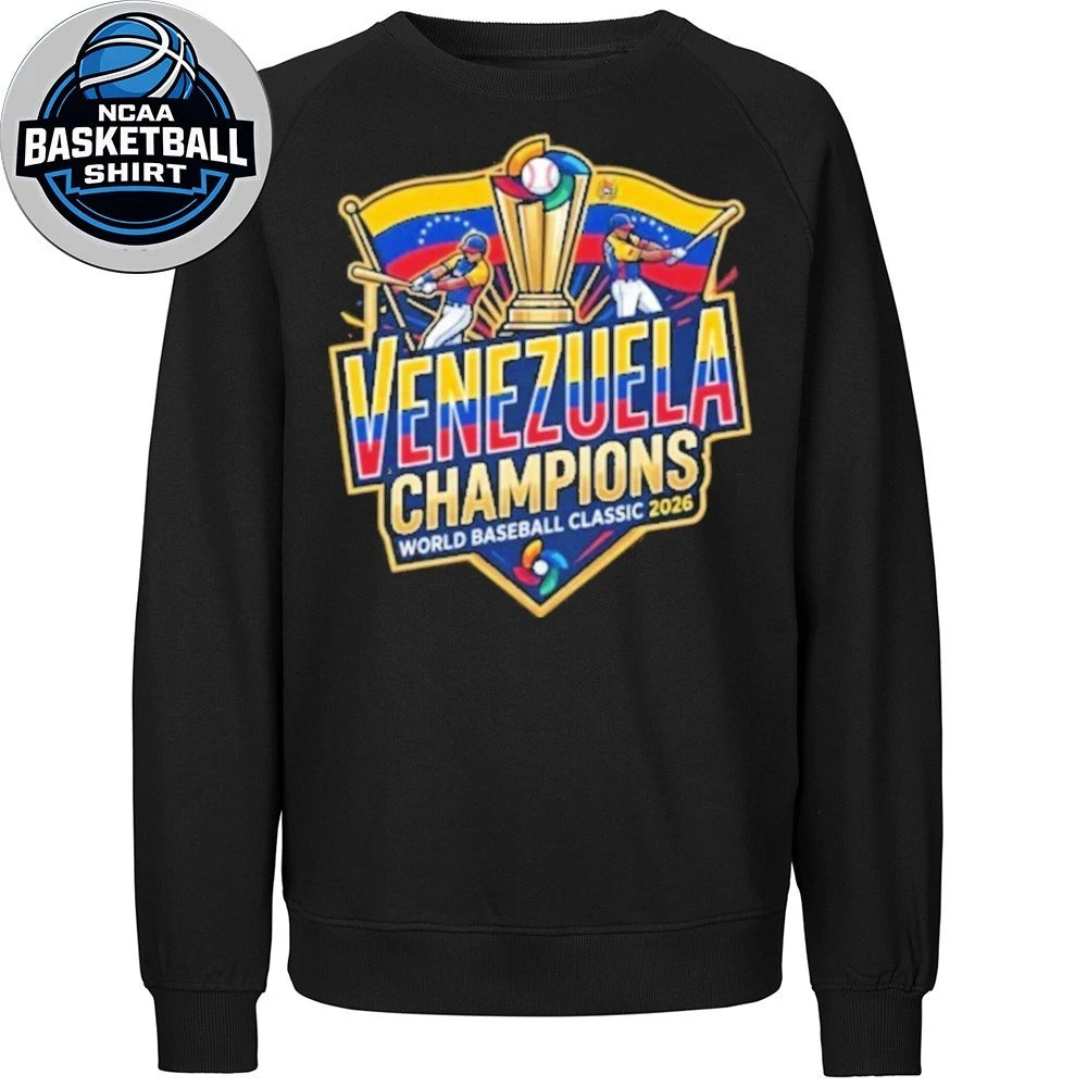 Venezuela Champions World Baseball Classic 2026 Cup Shirt
