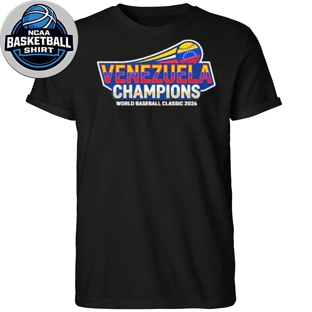 Venezuela Champions world Baseball classic 2026 Flag Shirt
