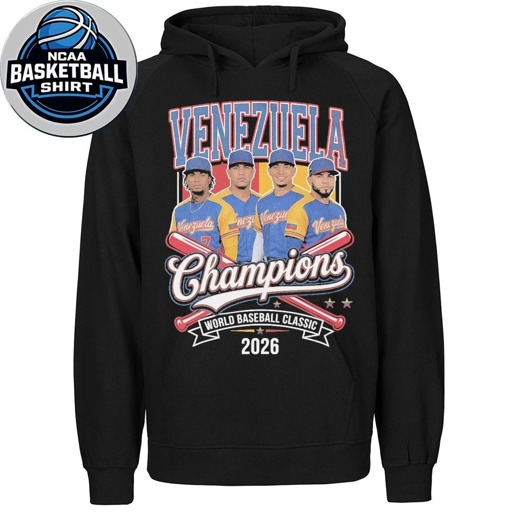 Venezuela Team 2026 Champions World Baseball Classic Fans Shirt