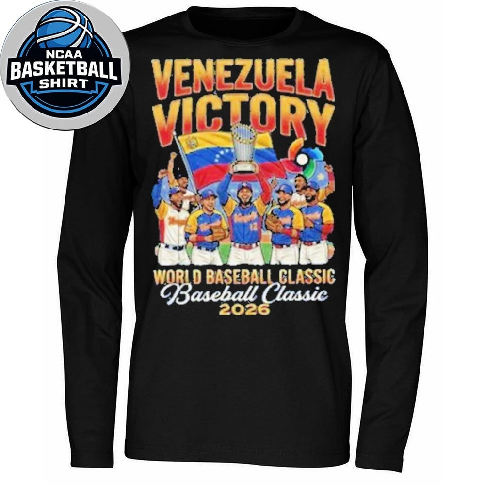 Venezuela Victory Champions Tee 2026 World Baseball Shirt