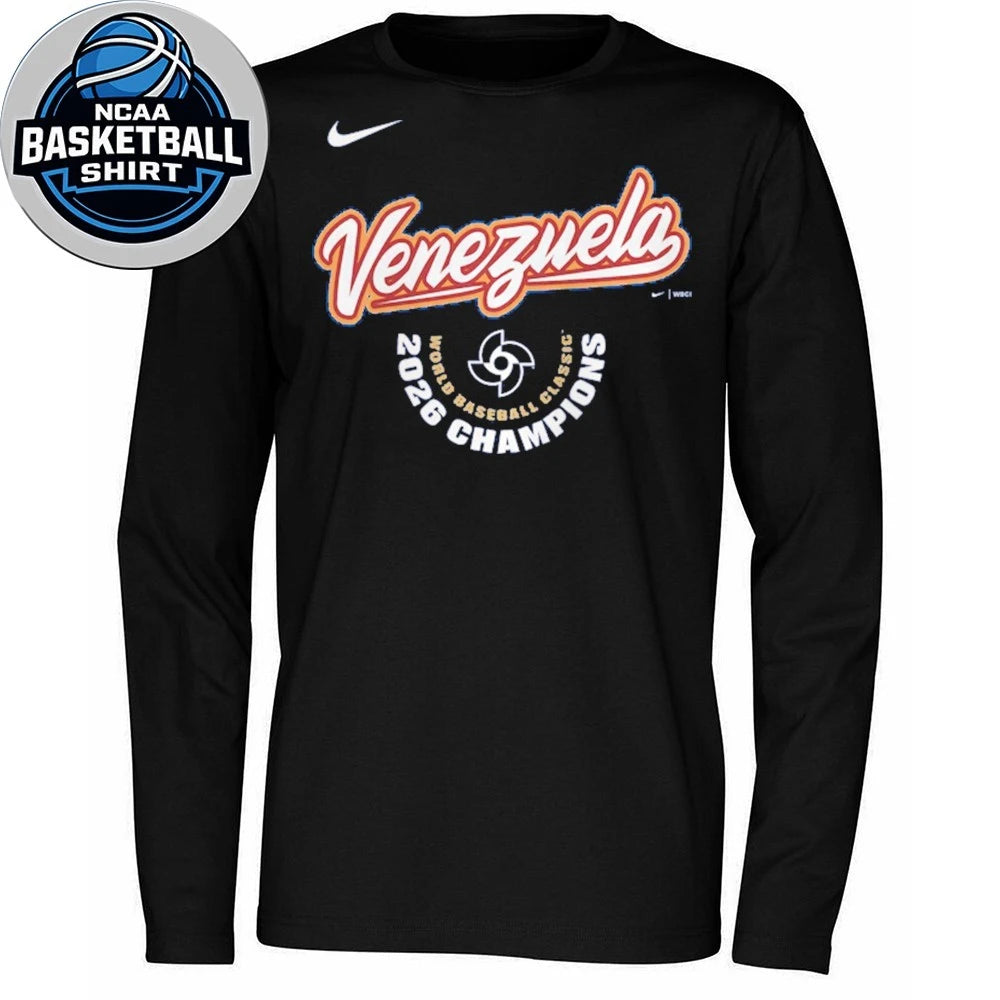 Venezuela World Baseball Classic 2026 Champions Logo T-Shirt