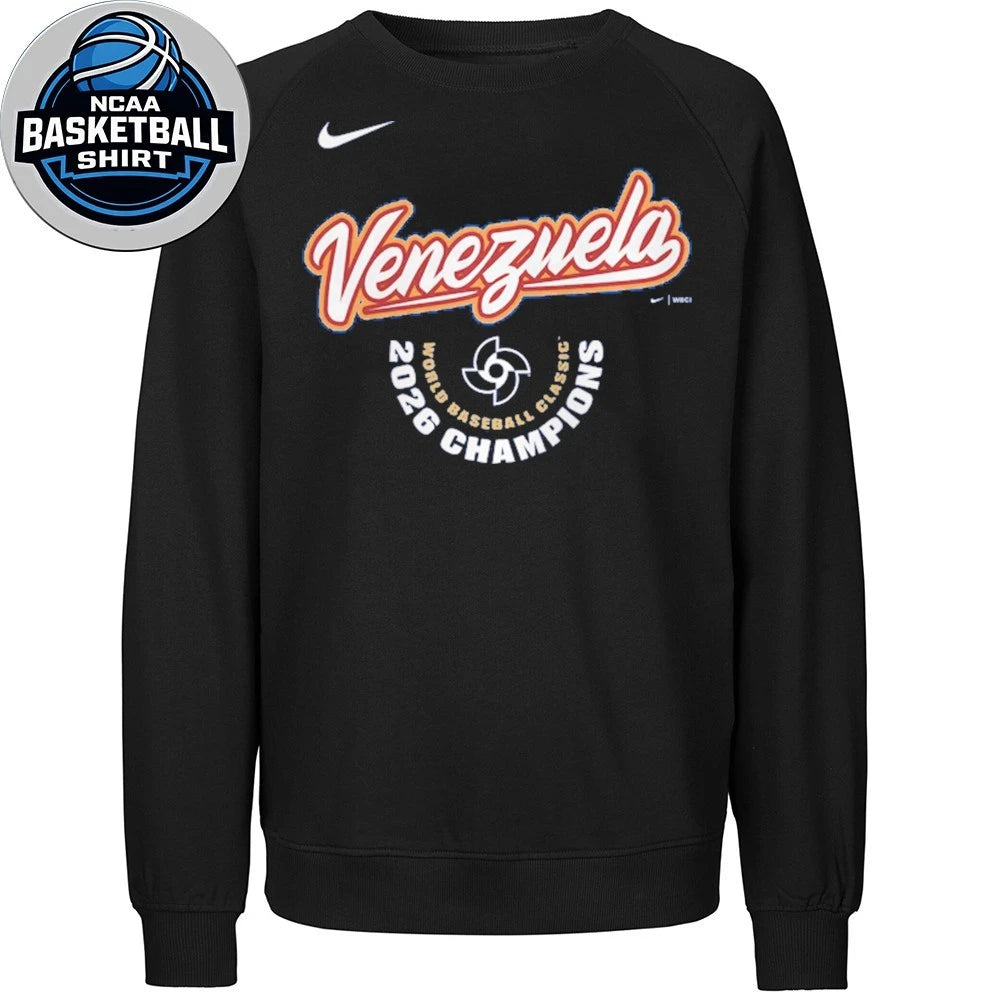 Venezuela World Baseball Classic 2026 Champions Logo T-Shirt